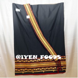 A161 KAIN TAPIS CUPING MOTIF TAJUK SASAP BAHAN HITAM